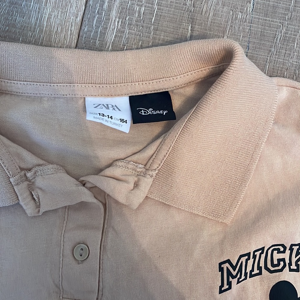 Zara Kids Mickey Shirt - Picture 2 of 3